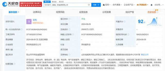 東方電氣威海新能源公司 聚焦供配電網，助力綠色能源轉型