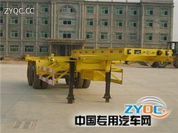 駒王牌ZJW9300TJZG型集裝箱半掛車 高效運(yùn)輸伙伴與集裝箱租賃方案探析